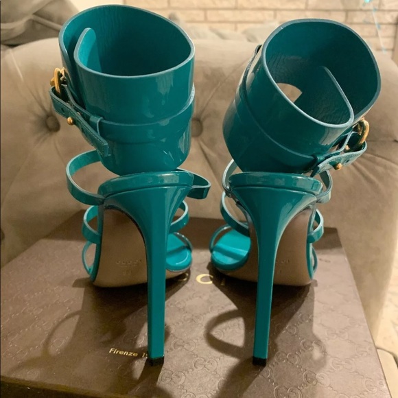 Gucci Ursula Springwater Sandal (green) - Picture 5 of 8